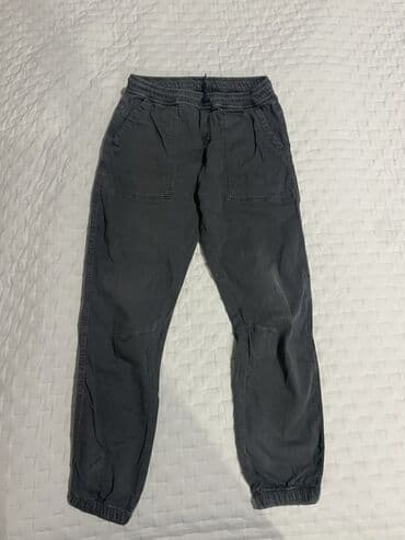 Tünd boz rəngdə kişi/jins üslubunda jogger şalvar. - Kəsim: rahat lalafo.az -da Tünd boz rəngdə kişi/jins üslubunda jogger şalvar. - Kəsim: rahat