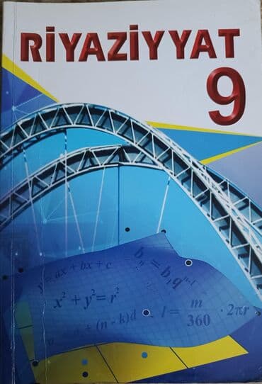 9-cu sinif üçün dərsliklər dəsti - Riyaziyyat 9 – funksiyalar lalafo.az -da 9-cu sinif üçün dərsliklər dəsti - Riyaziyyat 9 – funksiyalar