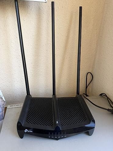 TP-Link Wi‑Fi router - Marka/model: TP-Link (üç xarici antenalı AC lalafo.az -da TP-Link Wi‑Fi router - Marka/model: TP-Link (üç xarici antenalı AC