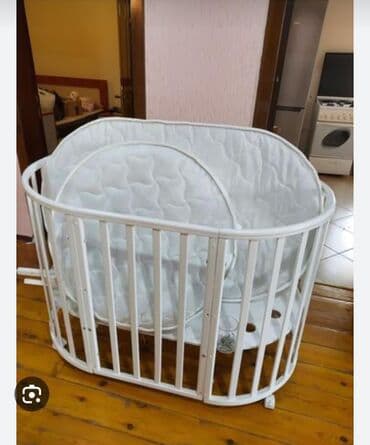 Uşaq beşiyi 100 AZN-ə satılır. Həm yumru, həm də oval açılır.Unvan lalafo.az -da Uşaq beşiyi 100 AZN-ə satılır. Həm yumru, həm də oval açılır.Unvan