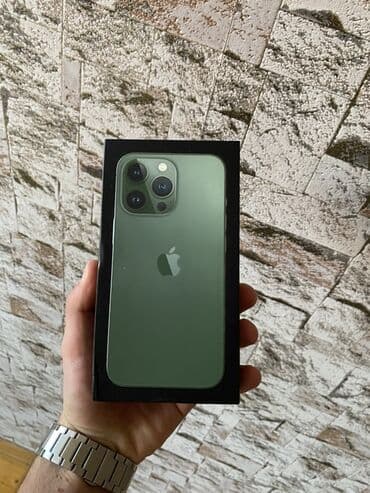 IPhone 13 Pro, Alpine Green, Face ID lalafo.az -da IPhone 13 Pro, Alpine Green, Face ID