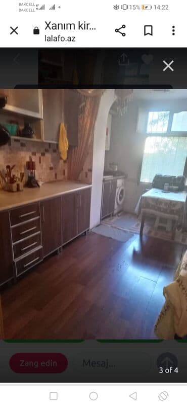 Аренда комнат: Kirayə üçün mebel və məişət texnikası ilə tam təchiz olunmuş mənzil at lalafo.az — 2 Аренда комнат: Kirayə üçün mebel və məişət texnikası ilə tam təchiz olunmuş mənzil — 2
