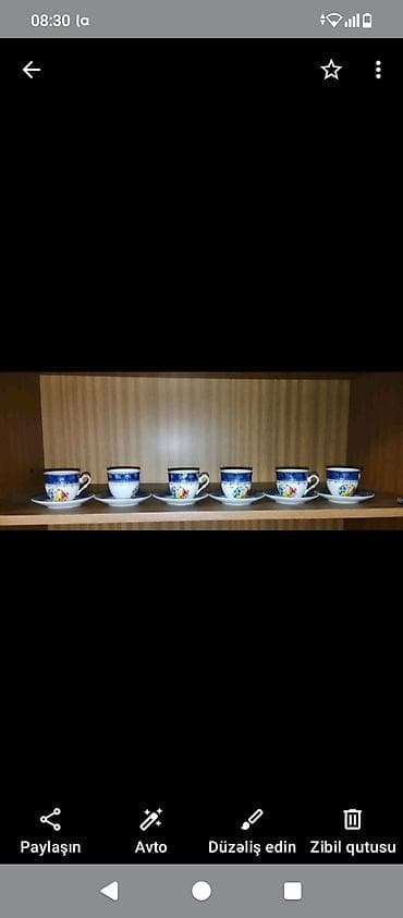 Çay dəsti, rəng - Ağ, Farfor, 6 nəfərlik lalafo.az -da Çay dəsti, rəng - Ağ, Farfor, 6 nəfərlik
