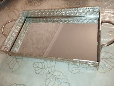 Сушилки: Güzgülü metal servis sini biraz balacadır - Dikdörtgen forma at lalafo.az — 4 Сушилки: Güzgülü metal servis sini biraz balacadır - Dikdörtgen forma — 4