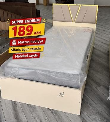 Tek nəfərlik çarpayı dəsti - Rəng: açıq krem - Başlıq dizaynı: bej lalafo.az -da Tek nəfərlik çarpayı dəsti - Rəng: açıq krem - Başlıq dizaynı: bej