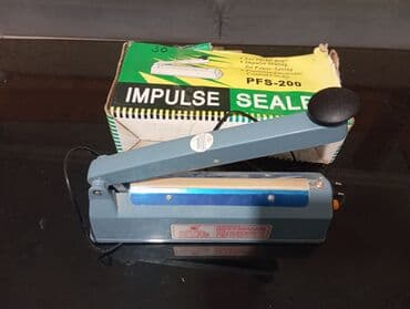 Упаковочные аппараты: PFS-200 Impulse Sealer – paketləmə üçün istiliklə yapışdırma aparatı at lalafo.az — 1 Упаковочные аппараты: PFS-200 Impulse Sealer – paketləmə üçün istiliklə yapışdırma aparatı — 1