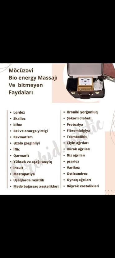 Masajor, İmpuls, Bədən üçün lalafo.az -da Masajor, İmpuls, Bədən üçün