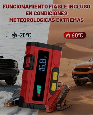 Batıq çıxaran alət: Avtomobil akkumulyatoru üçün portativ start-verici (Jump Starter) lalafo.az -da — 3 Batıq çıxaran alət: Avtomobil akkumulyatoru üçün portativ start-verici (Jump Starter) — 3