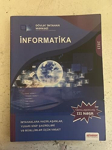 Məhsul: “İnformatika” – Dövlət İmtahan Mərkəzi (DİM) at lalafo.az Məhsul: “İnformatika” – Dövlət İmtahan Mərkəzi (DİM)