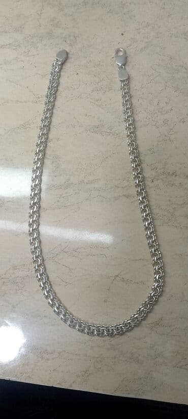 Gümüş boyunbağı - Material: 925 əyar kardinal gümüş (məhdudda “925” lalafo.az -da Gümüş boyunbağı - Material: 925 əyar kardinal gümüş (məhdudda “925”