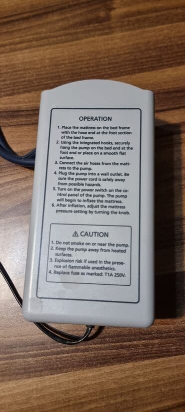 Hava vuranlar: Rossmax AM40 “Cell Mattress” hava nasosu - Məqsəd: antidekubital lalafo.az -da — 3 Hava vuranlar: Rossmax AM40 “Cell Mattress” hava nasosu - Məqsəd: antidekubital — 3