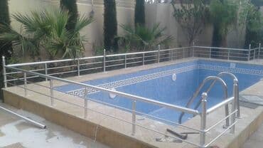 Pilləkən məhəccərləri: Şüşə məhəccər 100 azn.alminum 48 azn lalafo.az -da — 3 Pilləkən məhəccərləri: Şüşə məhəccər 100 azn.alminum 48 azn — 3