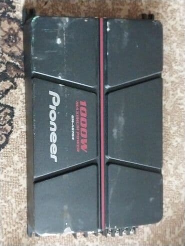 Pioneer GM-A6704 4-kanallı avtomobil gücləndiricisi - Maksimum güc lalafo.az -da Pioneer GM-A6704 4-kanallı avtomobil gücləndiricisi - Maksimum güc