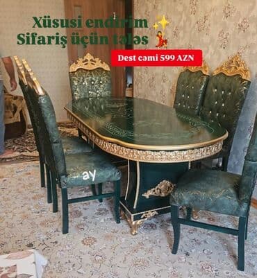 Masa desti sifarisle hazırlanır. ⚜️ İstehsaldan satiş, otağınıza lalafo.az -da Masa desti sifarisle hazırlanır. ⚜️ İstehsaldan satiş, otağınıza