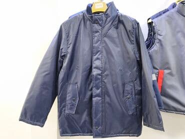 Tünd mavi rəngdə kişi üçün qışlıq gödəkçə - Klassik düz kəsim lalafo.az -da Tünd mavi rəngdə kişi üçün qışlıq gödəkçə - Klassik düz kəsim