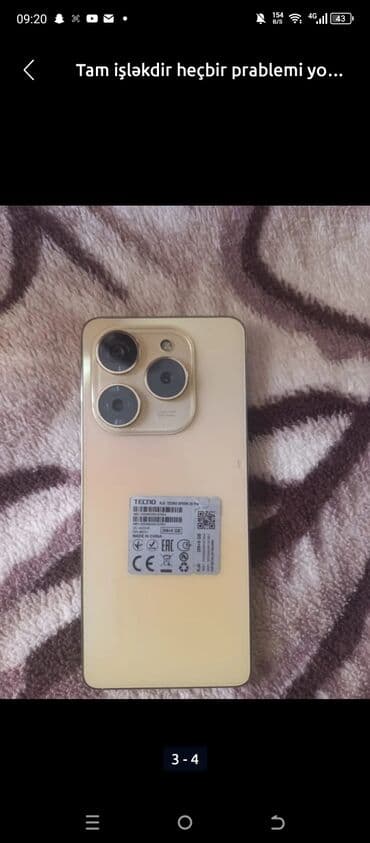 Tecno Spark 20 Pro, 256 GB lalafo.az -da Tecno Spark 20 Pro, 256 GB