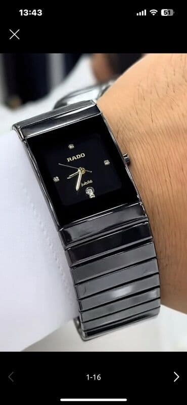 Rado qol saatı yep yeni bu gün alınıb sadəcə vacib pul lazmdı deyə lalafo.az -da Rado qol saatı yep yeni bu gün alınıb sadəcə vacib pul lazmdı deyə