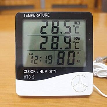 HTC-2 rəqəmsal temperatur və rütubət ölçən cihaz - Daxili və xarici lalafo.az -da HTC-2 rəqəmsal temperatur və rütubət ölçən cihaz - Daxili və xarici
