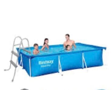 Intex Rectangular Frame Set hovuz dəsti - Ölçü: təqr. 4.50 m x 2.20 m lalafo.az -da Intex Rectangular Frame Set hovuz dəsti - Ölçü: təqr. 4.50 m x 2.20 m