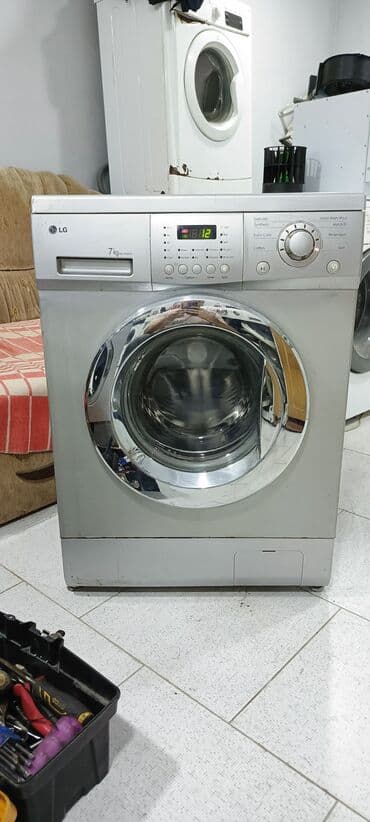 Paltaryuyan maşın LG, 7 kq, İşlənmiş, Avtomat, Qurutmasız, Kredit yoxdur, Pulsuz çatdırılma lalafo.az -da Paltaryuyan maşın LG, 7 kq, İşlənmiş, Avtomat, Qurutmasız, Kredit yoxdur, Pulsuz çatdırılma