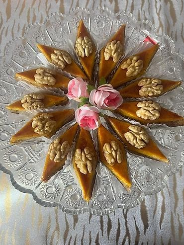 Şirniyyatlar evdə hazırlanır təmiz və keyfiyyətli şəkərbura 1 manat 70 lalafo.az -da Şirniyyatlar evdə hazırlanır təmiz və keyfiyyətli şəkərbura 1 manat 70