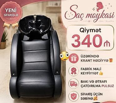 Məhsul: Salon üçün saç yuma kreslosu (saç moykası) - Rəng: qara - lalafo.az -da Məhsul: Salon üçün saç yuma kreslosu (saç moykası) - Rəng: qara -