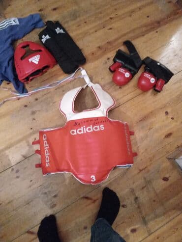 Шлемы: Uşaq üçün döyüş/idman komplekti – 7-8 yaşa uyğun Dəst tərkibi: - at lalafo.az — 1 Шлемы: Uşaq üçün döyüş/idman komplekti – 7-8 yaşa uyğun Dəst tərkibi: - — 1