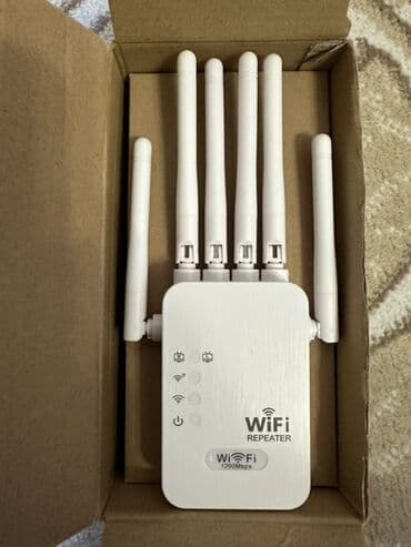Wi‑Fi Repeater (1200 Mbps) – siqnal gücləndirici Xüsusiyyətlər: - lalafo.az -da Wi‑Fi Repeater (1200 Mbps) – siqnal gücləndirici Xüsusiyyətlər: -