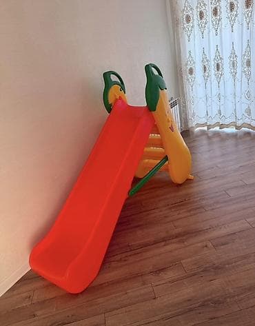 Игровые наборы: Uşaq slaydlı eniş – ev və bağ üçün - Material: möhkəm, təhlükəsiz at lalafo.az — 1 Игровые наборы: Uşaq slaydlı eniş – ev və bağ üçün - Material: möhkəm, təhlükəsiz — 1