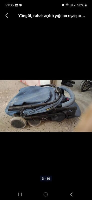 Klassik gəzinti arabası, Yaş: 1-6 ay lalafo.az -da Klassik gəzinti arabası, Yaş: 1-6 ay