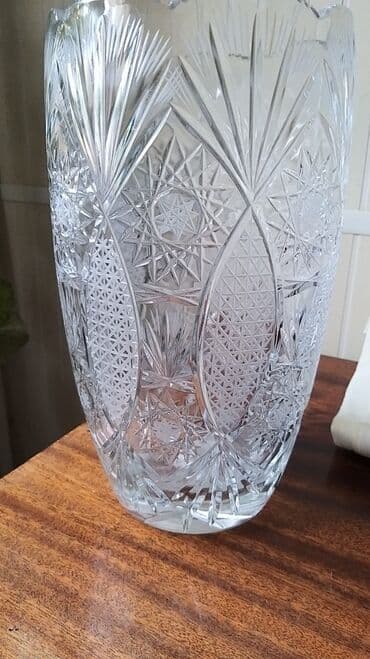 Флаги: Одна ваза, Хрусталь at lalafo.az — 5 Флаги: Одна ваза, Хрусталь — 5