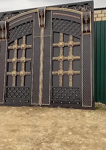 Metal darvaza və giriş qapıları – dekorativ dizaynlı, möhkəm lalafo.az -da — 4 Metal darvaza və giriş qapıları – dekorativ dizaynlı, möhkəm — 4