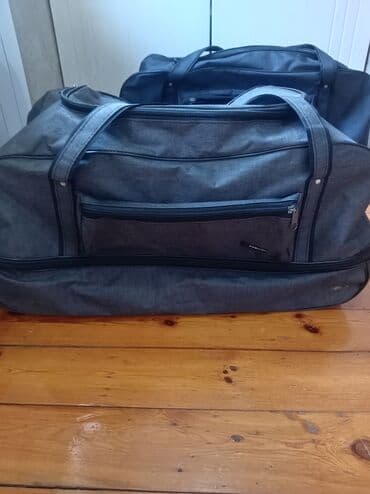 Шлемы: Böyük həcmli səyahət/idrman çantaları. Tekerli. 75-36 sm. 25 kilo at lalafo.az — 1 Шлемы: Böyük həcmli səyahət/idrman çantaları. Tekerli. 75-36 sm. 25 kilo — 1