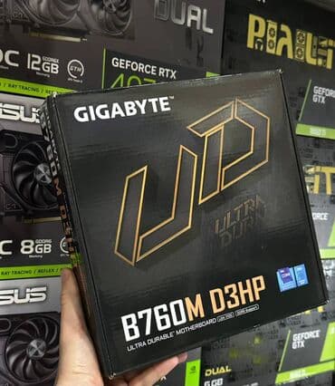 Ana Platası Gigabyte Gigabyte B760M D3HP DDR5, Yeni lalafo.az -da Ana Platası Gigabyte Gigabyte B760M D3HP DDR5, Yeni