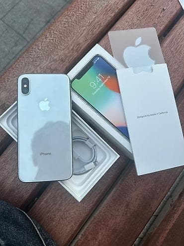 IPhone X, 64 GB, Gümüşü, Face ID lalafo.az -da IPhone X, 64 GB, Gümüşü, Face ID