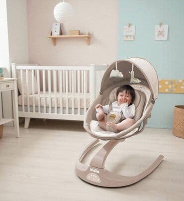 👶✨ Kidilo 3-ü 1-də Elektron Yelləncək-Kreslo – 5210 (Bej) Körpənizin lalafo.az -da 👶✨ Kidilo 3-ü 1-də Elektron Yelləncək-Kreslo – 5210 (Bej) Körpənizin