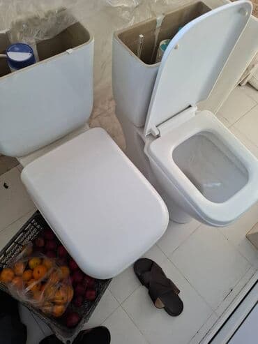 2 eded unitaz 1 ilindir islenmisdir ag reng elasindandir 1 ildir lalafo.az -da 2 eded unitaz 1 ilindir islenmisdir ag reng elasindandir 1 ildir