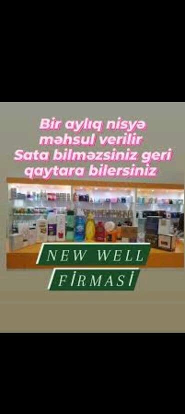 New Well firması – kosmetika və şəxsi qulluq məhsulları - Geniş lalafo.az -da New Well firması – kosmetika və şəxsi qulluq məhsulları - Geniş