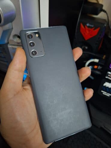 Samsung Galaxy Note 20, 256 GB, rəng - Boz, Barmaq izi lalafo.az -da Samsung Galaxy Note 20, 256 GB, rəng - Boz, Barmaq izi
