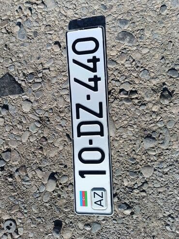 Nömrə nişanı: 10-DZ-440 - Azərbaycan standartlarına uyğun, ağ fon lalafo.az -da Nömrə nişanı: 10-DZ-440 - Azərbaycan standartlarına uyğun, ağ fon