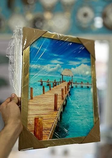 Divar üçün dekorativ çərçivəli tablolar dəsti Ölçü : 30x40 - lalafo.az -da — 7 Divar üçün dekorativ çərçivəli tablolar dəsti Ölçü : 30x40 - — 7