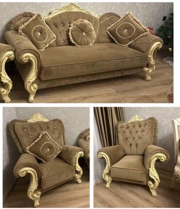 İşlənmiş, Divan, 2 kreslo lalafo.az -da İşlənmiş, Divan, 2 kreslo