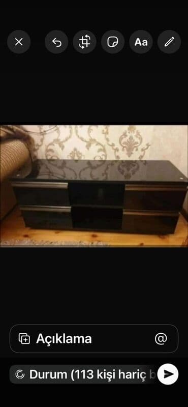 Düz TV altlığı, Polkalı, Taxtalı lalafo.az -da Düz TV altlığı, Polkalı, Taxtalı