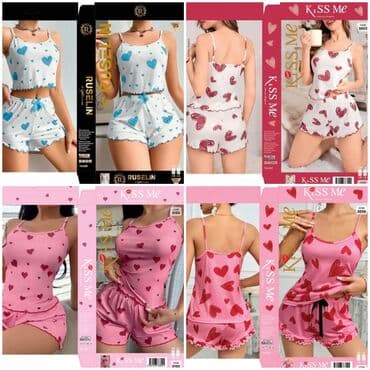 Qadın üçün şortlu pijama dəstləri - Brendlər: Ruselin, Kiss Me - lalafo.az -da Qadın üçün şortlu pijama dəstləri - Brendlər: Ruselin, Kiss Me -