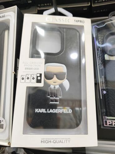 Karl Lagerfeld dizaynlı telefon qabı – iPhone 14 Pro üçün. - Model lalafo.az -da Karl Lagerfeld dizaynlı telefon qabı – iPhone 14 Pro üçün. - Model