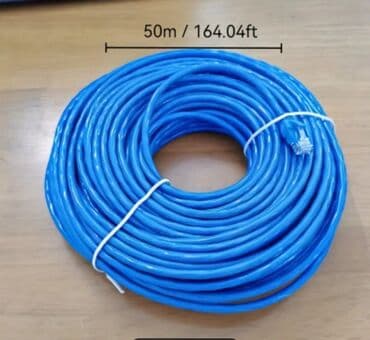 CAT6 50 m (164.04 ft) şəbəkə kabeli – RJ45 konnektorlu - Növ lalafo.az -da CAT6 50 m (164.04 ft) şəbəkə kabeli – RJ45 konnektorlu - Növ