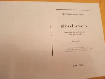 Pedaqoji universitete aid kserilər və kitab cəbr aiddə var vatsapla lalafo.az -da Pedaqoji universitete aid kserilər və kitab cəbr aiddə var vatsapla