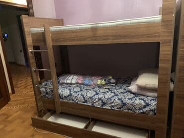 İşlənmiş, İkinəfərlik çarpayı, Matras ilə, Siyirməli lalafo.az -da İşlənmiş, İkinəfərlik çarpayı, Matras ilə, Siyirməli