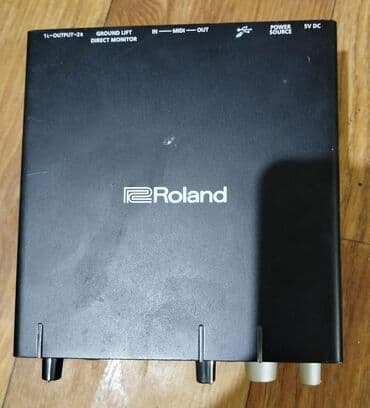 Roland USB audio/MIDI interfeysi Xüsusiyyətlər: - 2 çıxış (L/R) – lalafo.az -da Roland USB audio/MIDI interfeysi Xüsusiyyətlər: - 2 çıxış (L/R) –
