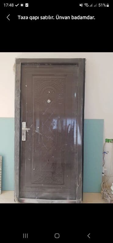 Yeni seyf qapı. Ünvan badamdar. Çatdırılma yoxdur lalafo.az -da Yeni seyf qapı. Ünvan badamdar. Çatdırılma yoxdur